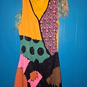 Nightmare Before Christmas Sally Costume Dress